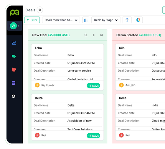 Excel vs Conversational-CRM